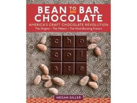 Livro bean to bar chocolate de megan giller (inglês)