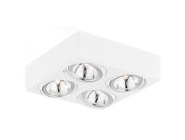 Foco Teto 4 Chamas Aragon Rodos Led de 4 X 6W Máximo G9