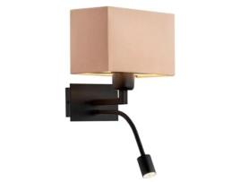 Sconce / Lâmpada de Parede 2 Flames Aragon Bill 1 X 15W Máx 1 X 4,5W E27 / Led