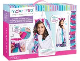 Kit de costura para crianças MAKE IT REAL Hoodie (8 anos)