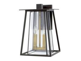 Luz de Parede Externa HINKLEY Hk-Walker2-L Walker Aluminium E14 2 Bulbos