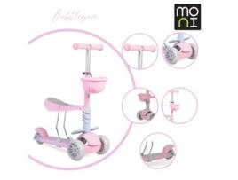 Scooter Infantil Bubblegum com Assento Ajustável Blue MONI