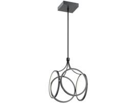Lâmpada Pendente KICHLER Qn-Ciri-P-Mbk Ciri Aluminium Ferro Led de Led de Acrílico Fosco