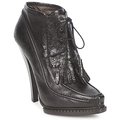 Botins QDS640-PZ030  Preto Disponível em tamanho para senhora. 37,38,39,40.Mulher > Sapatos > Botins