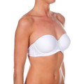 Selene  Faixas e alças amovíveis Sujetador preformado sin tirantes Mariel  Branco Disponível em tamanho para senhora. 100B,85B,90B,95B.Mulher > Roupa interior >Soutiãs