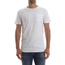 Jack Jones Essential  T-Shirt mangas curtas 12136714 POCKET TEE SLIM FIT  Branco Disponível em tamanho para homem. EU XXL,EU S,EU L,EU XL.Homem > Roupas > Camiseta