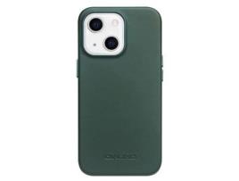 Capa para iPhone 13 QIALINO Pele Sintética Magnética Verde