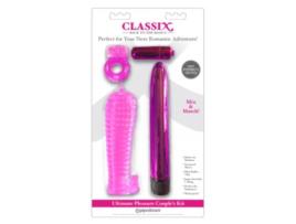 Kit Para Casais Ultimate Pleasure Rosa CLASSIX