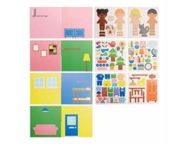 Eu Construo Minha Casa Personagens e Adesivos KIKKERLAND Design