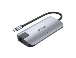 Hub Usb UNITEK Uhub P5 Preto Cinzento