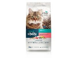 Alimento Completo para Gatos Adultos de Todas as Raças INTERNUTRI TASTY Cat Vitality 18 kg