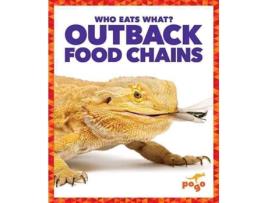 Livro outback food chains de rebecca pettiford (inglês)