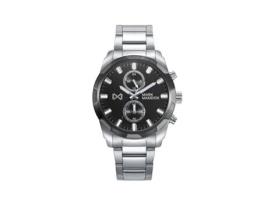 Relógio Masculino MARK MADDOX Hm0132-57 Preto Prateado  43 Mm