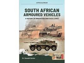 Livro south african armoured fighting vehicles de dewald venter (inglês)