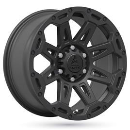 Jante de alumínio american elite wheels eagle 8x17 6x130 etpreto mate