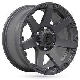 Jante de alumínio american elite wheels peacemaker 9x17 5x127 etpreto mate