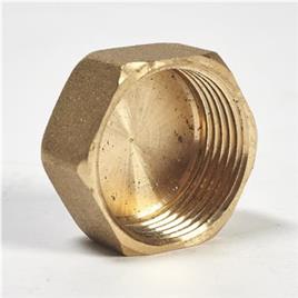 Tampão latão h 3/4 1u.