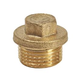 Tampão latão m 3/8 1u.