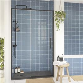 Resguardo de Duche Elna Preto 140 cm C&L