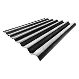 Placa de cobertura fibrocimento grande onda cinzento Euronit 200 x 110 cm