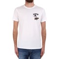 Blker  T-Shirt mangas curtas BLKMPE21-8004 BIANCO  Branco Disponível em tamanho para homem. IT M,IT L,IT XL.Homem > Roupas > Camiseta