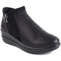 Amarpies  Botins Saque senhora  16132 ast preto  Preto Disponível em tamanho para senhora. 36,37.Mulher > Sapatos > Botins