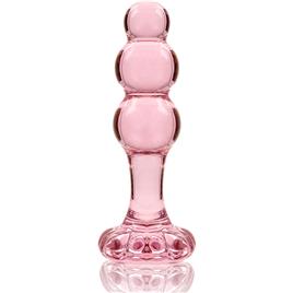 NEBULA SERIES BY IBIZA? - MODELO 1 PLUG ANAL VIDRO BOROSILICADO 10,7 X 3 CM ROSA