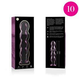NEBULA SERIES BY IBIZA? - MODELO 10 DILDO VIDRO BOROSILICADO 16,5 X 3,5 CM ROSA