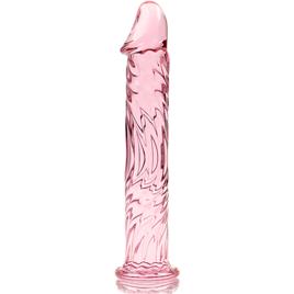 NEBULA SERIES BY IBIZA? - MODELO 12 DILDO VIDRO BOROSILICADO 17 X 3,5 CM ROSA