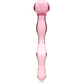 NEBULA SERIES BY IBIZA™ - MODELO 13 DILDO VIDRO BOROSILICADO 18 X 3,5 CM ROSA