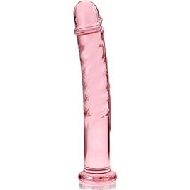 NEBULA SERIES BY IBIZA™ - MODELO 16 DILDO VIDRO BOROSILICADO 18,5 X 3 CM ROSA