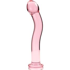 NEBULA SERIES BY IBIZA™ - MODELO 18 DILDO VIDRO BOROSILICADO 18,5 X 3,5 CM ROSA