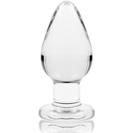NEBULA SERIES BY IBIZA? - MODELO 3 PLUG ANAL VIDRO BOROSILICADO 11 X 5 CM TRANSPARENTE