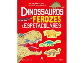 Livro Dinossauros Ferozes e Espetaculares de Imagine That ( Português )