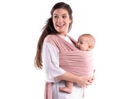 Porta-bebês elástico BOBA Wrap Lenço de serenidade de bambu, ideal para recém-nascidos, lenço de transporte ergonômico ajustável, tecido de viscose de bambu termorregulador para o verão, flor