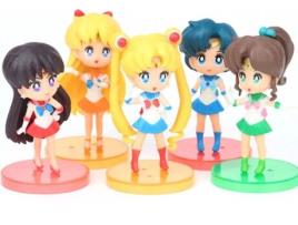 Figuras EASTVAPS Sailer Moon Tsukino Usagi (5 Peças)