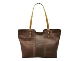 Bolsa JLTRUM Cuero Mujer 8055.Marrón Oscuro