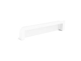 Cabo Zamak Mortise Tokyo Modelo Acabamento Branco Fosco TRENTADUE FABRICACIÓN EUROPEA