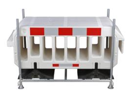 Rack de transporte de conjunto DANCOP com cercas de barreira