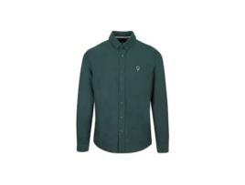 Camisa Unissexo FAGUO Ivoy Algodão Verde (S)