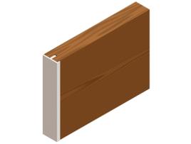 Perfil de alumínio Hanoi para Edge 3.20M Branco Ral9016 Branco Mate TRENTADUE