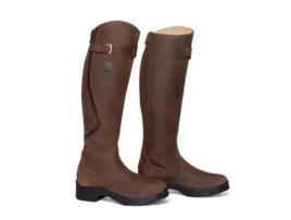 Botas de Mulher MOUNTAIN HORSE Montar Snowy River Pele Castanho (37)