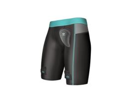 Calções de Mulher SHOCK DOCTOR Compressão Protecção Pélvica Preto (XS)