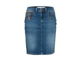 Saia de Mulher PULZ JEANS Karolina Hw Azul (42)