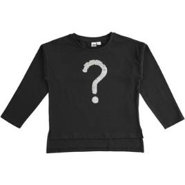 Ido  T-shirt mangas compridas 42559  Preto Disponível em tamanho para rapariga. 8 anos,10 anos,12 anos,14 anos.Criança > Menina > Roupas > T-shirt mangas compridas  