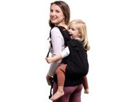 Mochila porta-bebês para crianças maiores BECO Toddler Assento extra largo, ergonômico, de 9 a 27Kg, para uso frontal ou traseiro, Metro Black