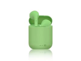 Auriculares Bluetooth True Wireless Matte Sports Binaural I12Tws 5.0 Green