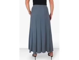 Saia de Mulher PAULO DUE Stretch Long Maxi Cinzento (42/44)