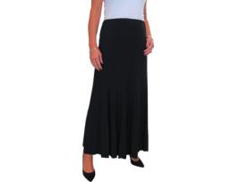 Saia de Mulher PAULO DUE Stretch Long Maxi Preto (38/40)
