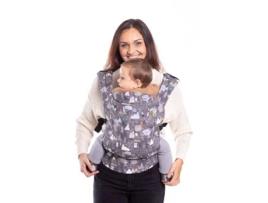 Mochila porta-bebês BOBA 4Gs Ideal Mountain, 7-20Kg, 100% algodão, ergonômica, confortável e muito fácil de usar, Max'Map